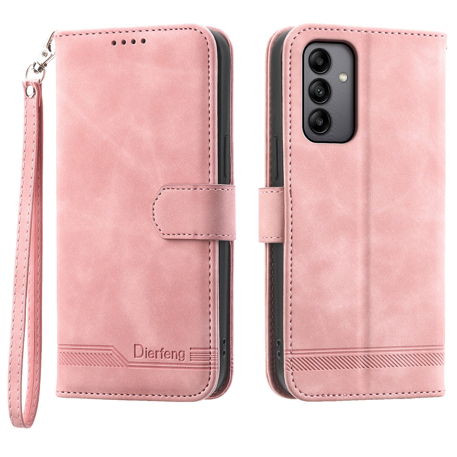 DIERFENG DF-03 For Samsung Galaxy A05s 4G Case Slim-Fit PU Leather Stand Cover Phone Shell Wallet DIERFENG DF-03 For Samsung Galaxy A05s 4G Case Slim-Fit PU Leather Stand Cover Phone Shell Wallet